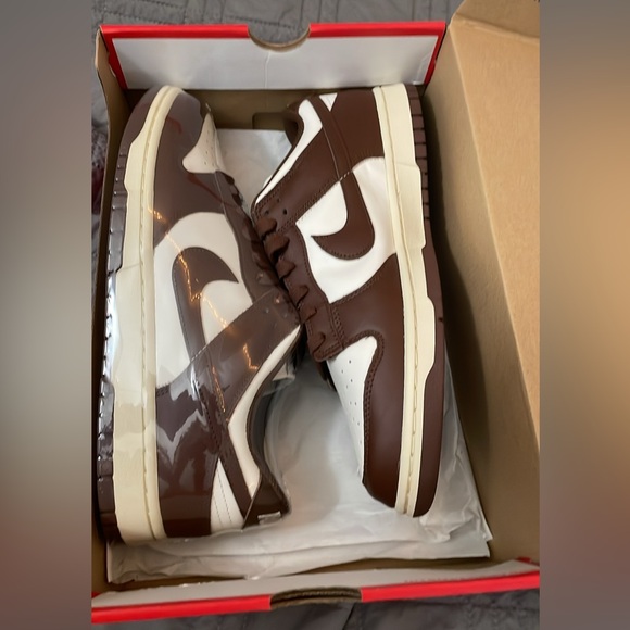 NEW NIKE DUNKS LOW Sail/Coconut milk/Cacao Wow Men\'s 10.5 (W 12) Run 1/2 sz big